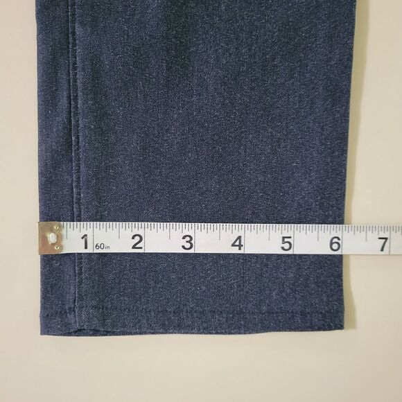 Van Heusen Women's Navy Slim Fit Denim Stretch Trouser Jeans - Picture 8 of 14